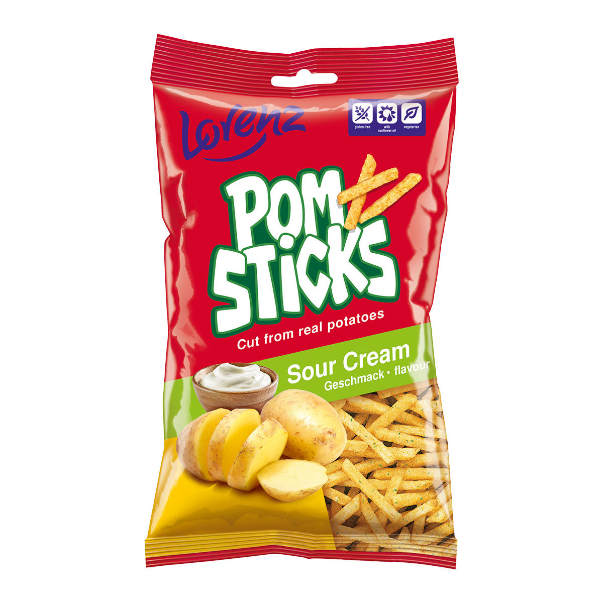 Lorenz Pomsticks Sour Cream 85gr