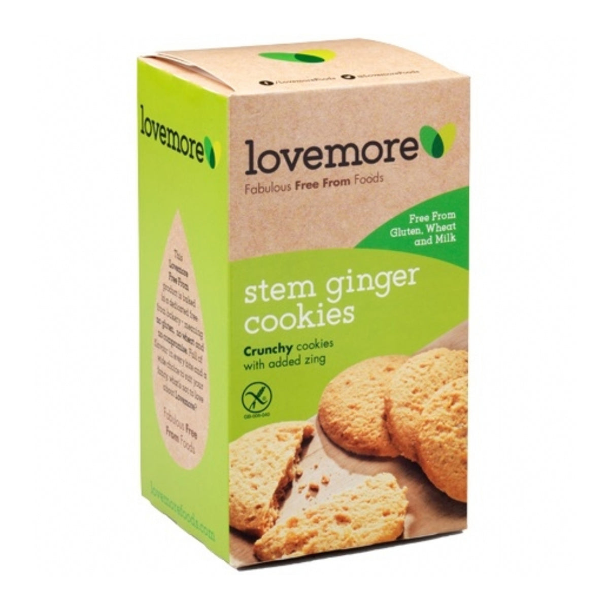 Lovemore Stem Ginger Cookies