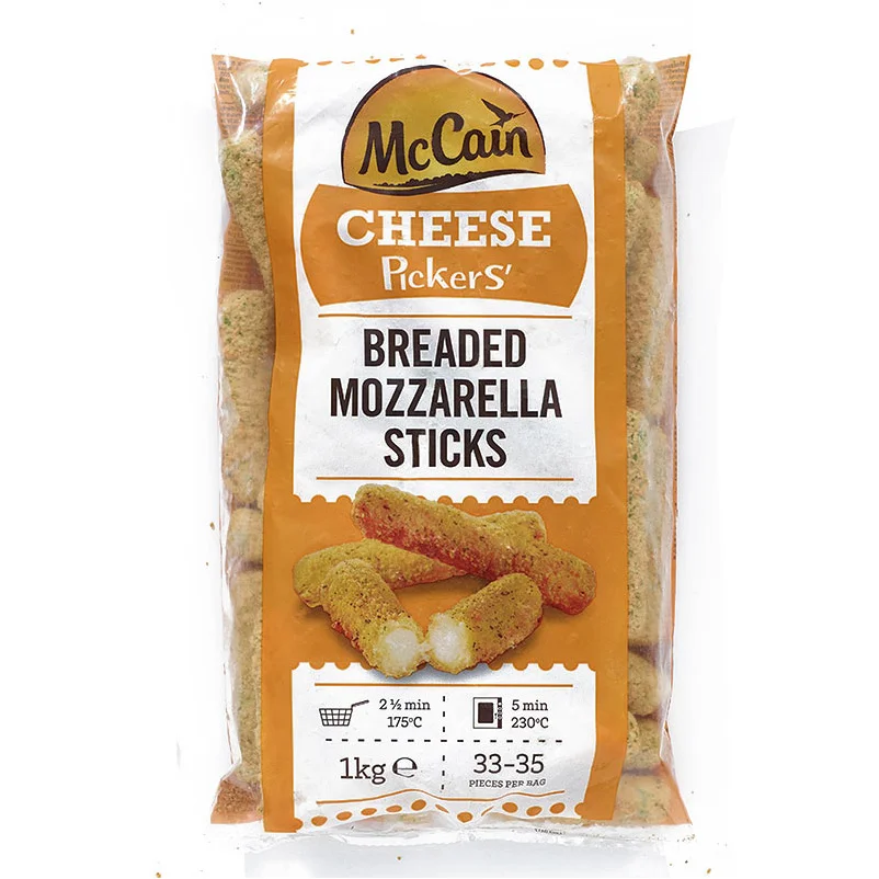 Mccain  Breaded Mozzarella Sticks 1kg