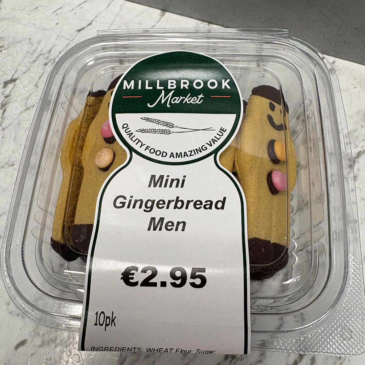 Mini Gingerbread Man 10pk