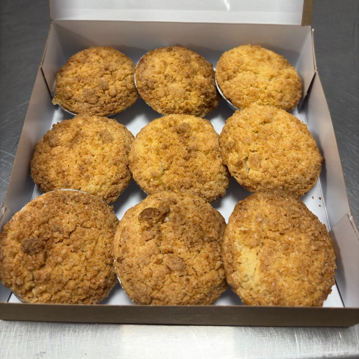 Homemade Mini Apple Crumbles 9pk