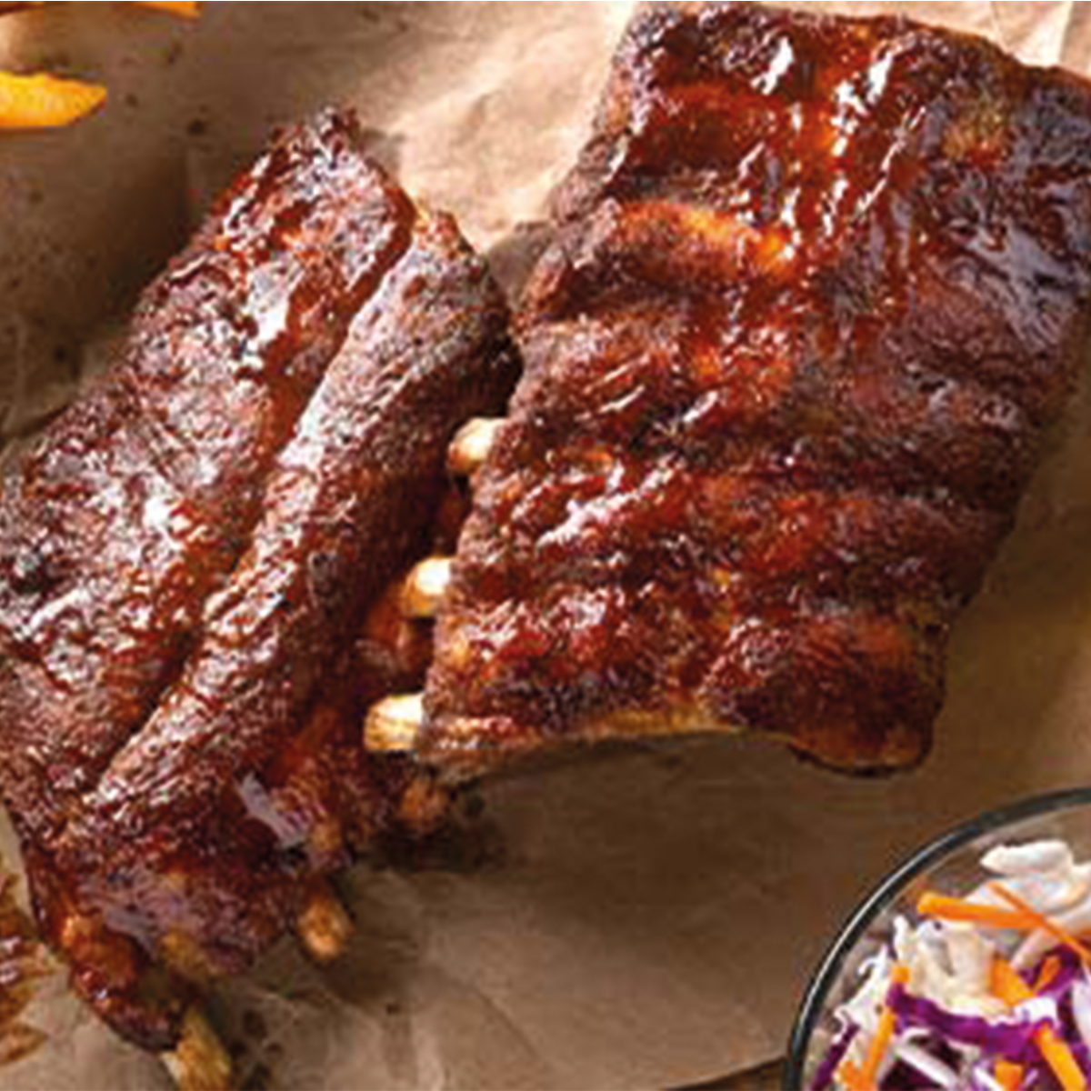 Big Al's Bbq Pork Rib 1.04kg