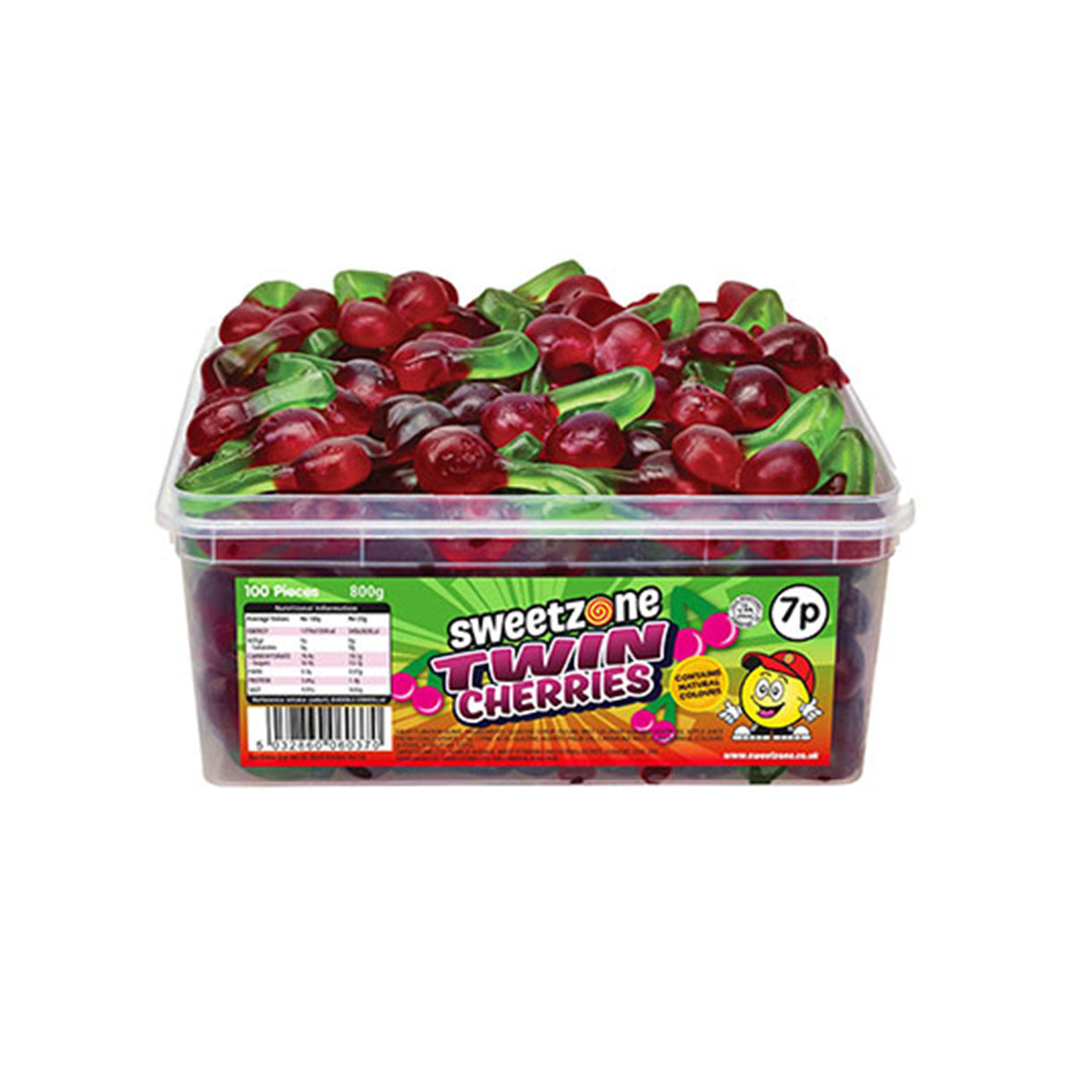 Sweetzone Tub - Twin Cherries 800gr