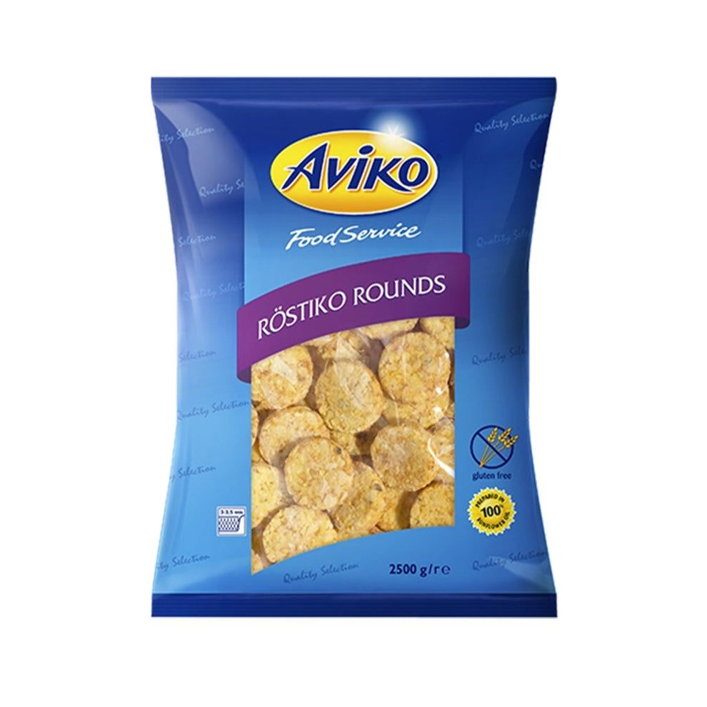 Aviko Round Hash Browns 1KG – Millbrook Market Navan