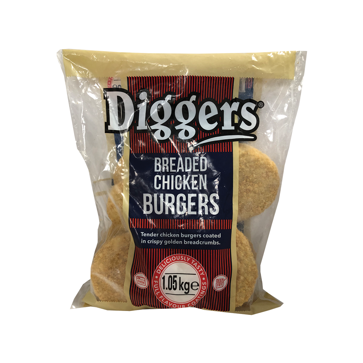 Diggers Breaded Chicken Burgers