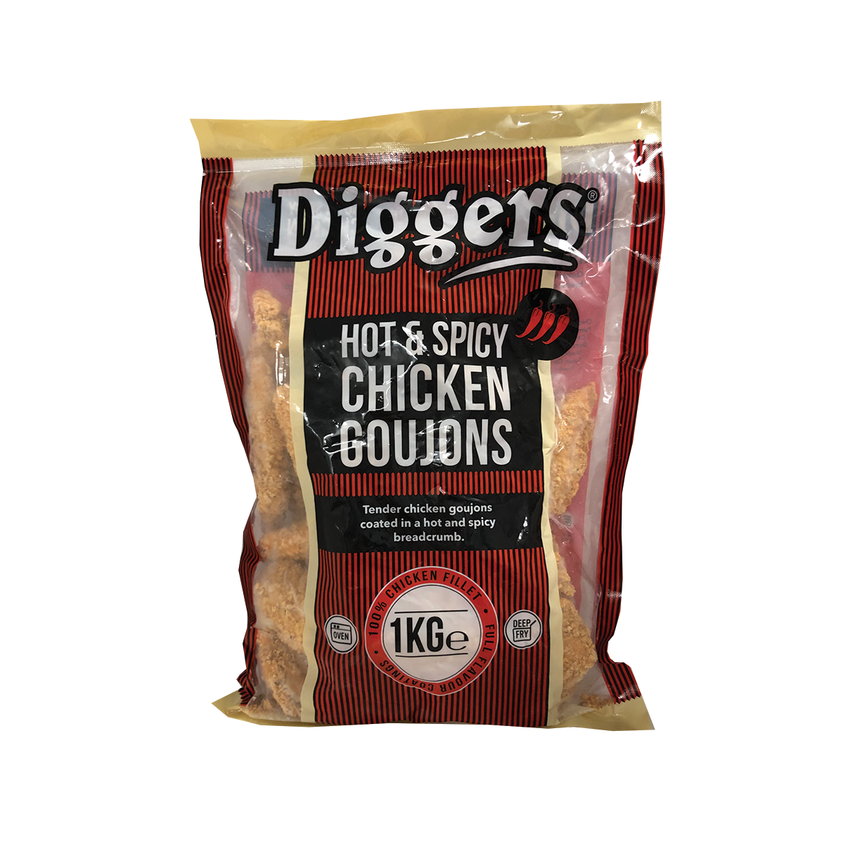 Diggers Hot & Spicy Chicken Goujons